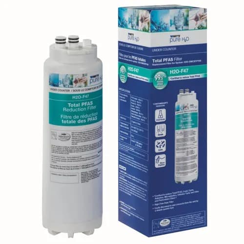 Watts Pure H2O H2O-F47 Total PFAS reduction filter