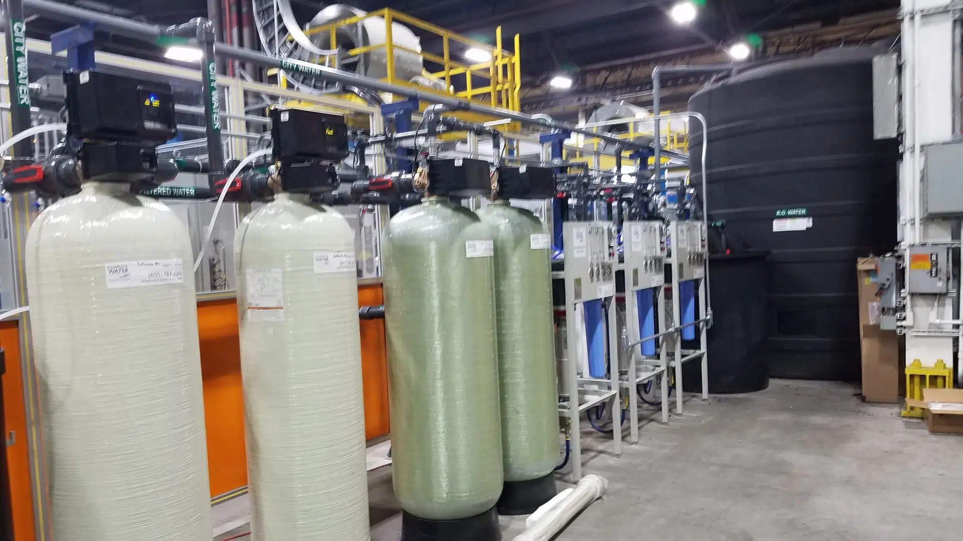 Professional Water Treatment Installation
